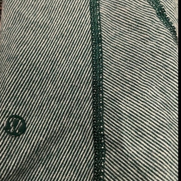 Lululemon Wunder Under Wee Stripe Heathered Menthol Size 6 - Picture 4 of 10